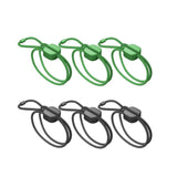 ربطات عنق متعددة الأغراض من بلو لاونج بيكسي، متوسطة الحجم، باللونين الأخضر والأسود