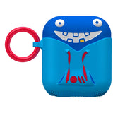 جراب CASE-MATE CreaturePods لسماعات AirPods - تصميم Tricky Trickster - أزرق