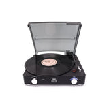 GPO Stylo II Vinyl Record Player Black