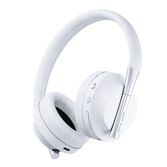 HAPPY PLUGS Play Youth Wireless Headphones - White