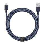 NATIVE UNION Belt Lightning Cable XL 1.2M - Indigo