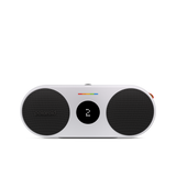 مشغل موسيقى بولارويد P2، مكبر صوت لاسلكي محمول بتقنية بلوتوث - أسود وأبيض