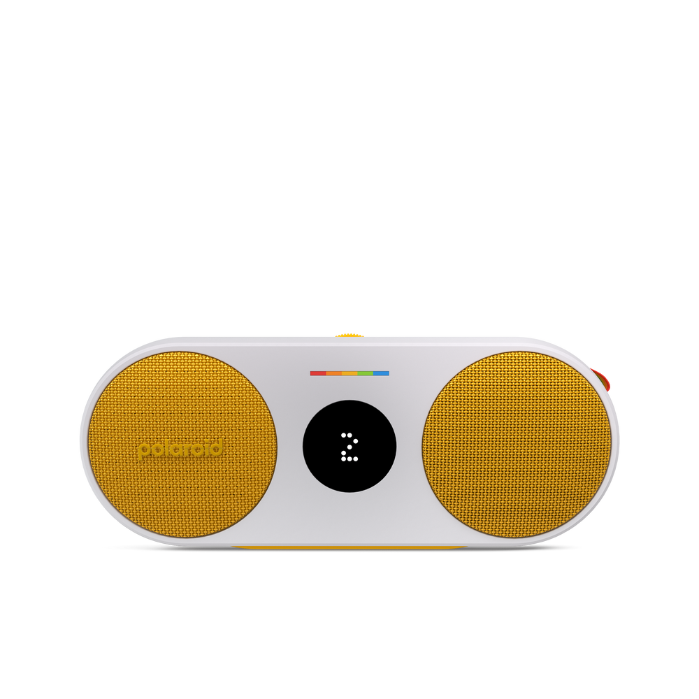 POLAROID P2 Music Player Bluetooth Wireless Portable Speaker - Yellow & White (Copy)