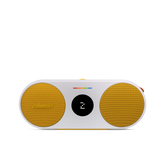 مشغل موسيقى بولارويد P2، مكبر صوت لاسلكي محمول بتقنية بلوتوث - أصفر وأبيض