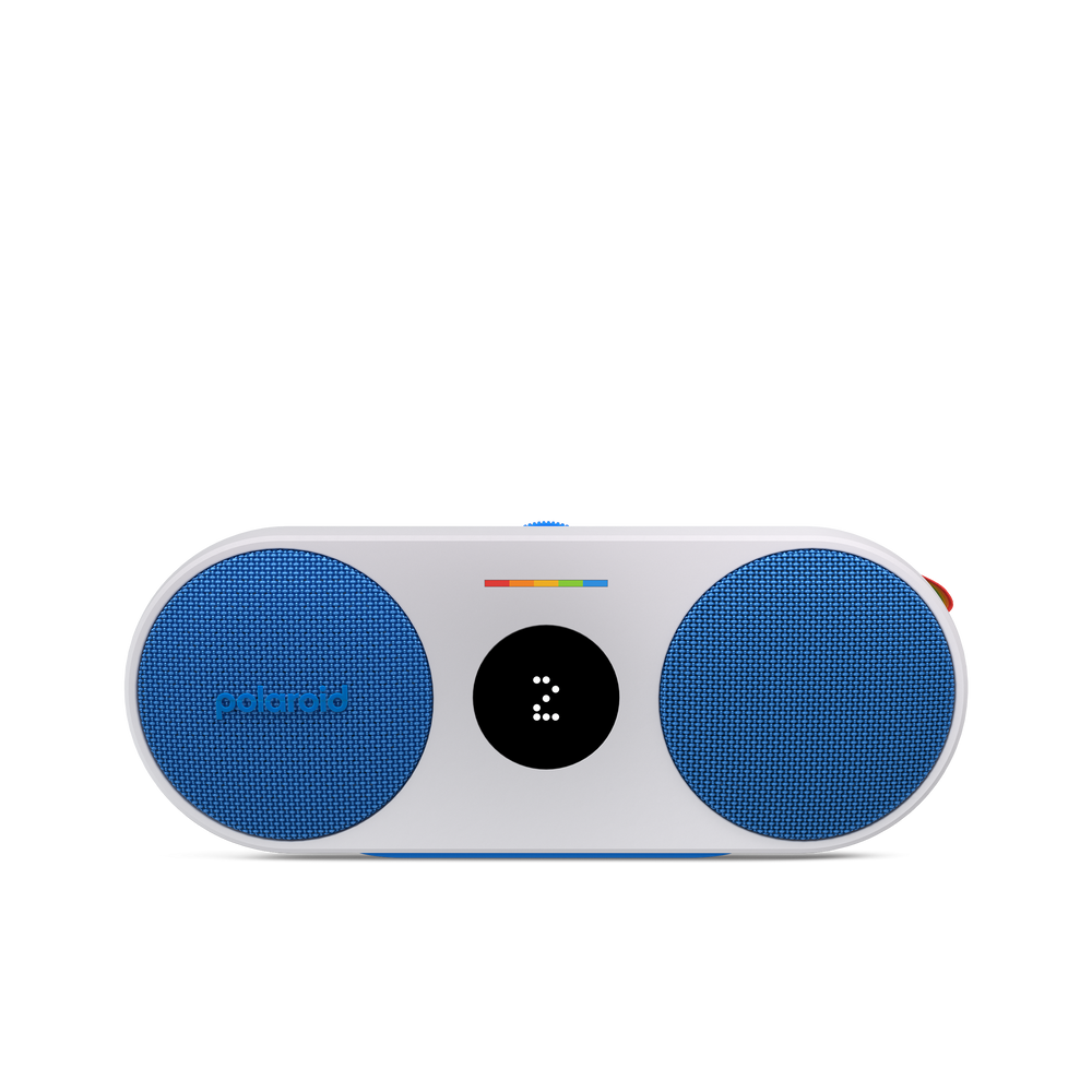 POLAROID P2 Music Player Bluetooth Wireless Portable Speaker - Blue & White (Copy)