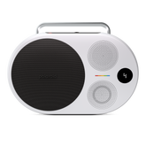 مشغل موسيقى بولارويد P4، مكبر صوت لاسلكي محمول بتقنية بلوتوث - أسود وأبيض
