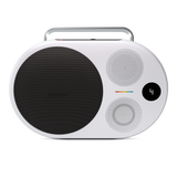 مشغل موسيقى بولارويد P4، مكبر صوت لاسلكي محمول بتقنية بلوتوث - أسود وأبيض