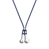 حزام جلدي من TAPPER لسماعات AirPods و AirPods Pro - أزرق