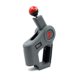 جهاز التدليك الاحترافي TIMTAM Power Massager Pro - مسدس تدليك الأنسجة العميقة لاستعادة العضلات - طرف أوتوماتيكي - رمادي