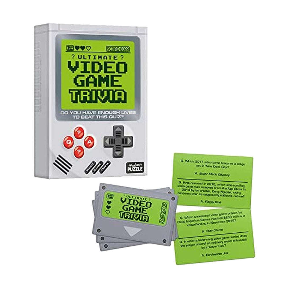 Professor Puzzle Video Game Trivia In a Retro