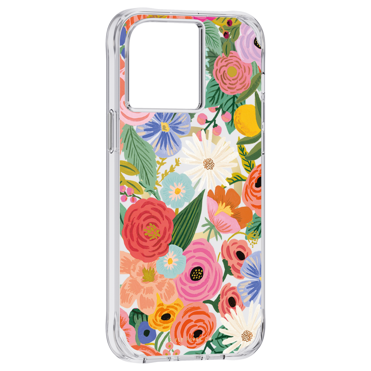 RIFLE PAPER CO. iPhone 14 Pro Max - Garden Party Blush with Magsafe - Clear