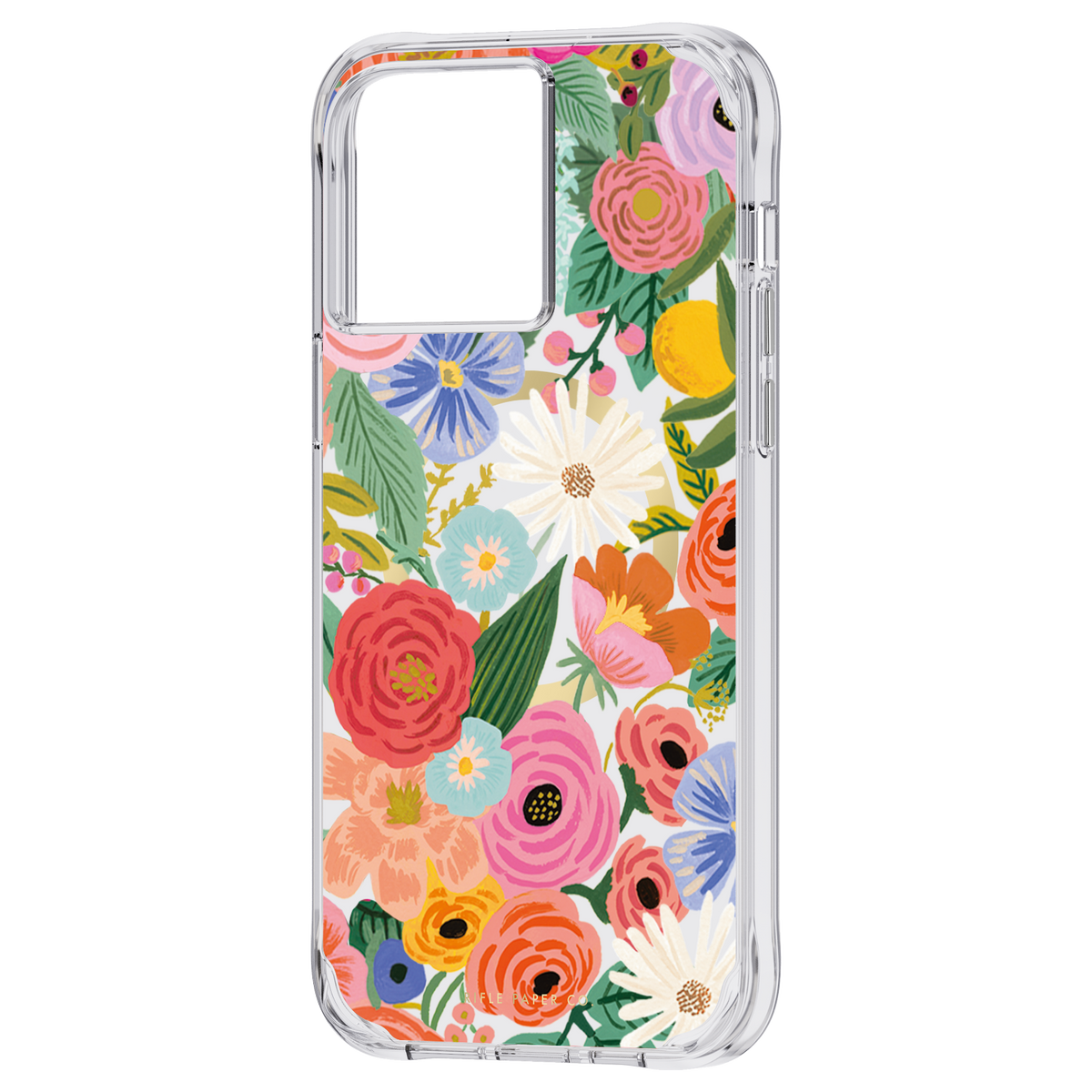 RIFLE PAPER CO. iPhone 14 Pro Max - Garden Party Blush with Magsafe - Clear