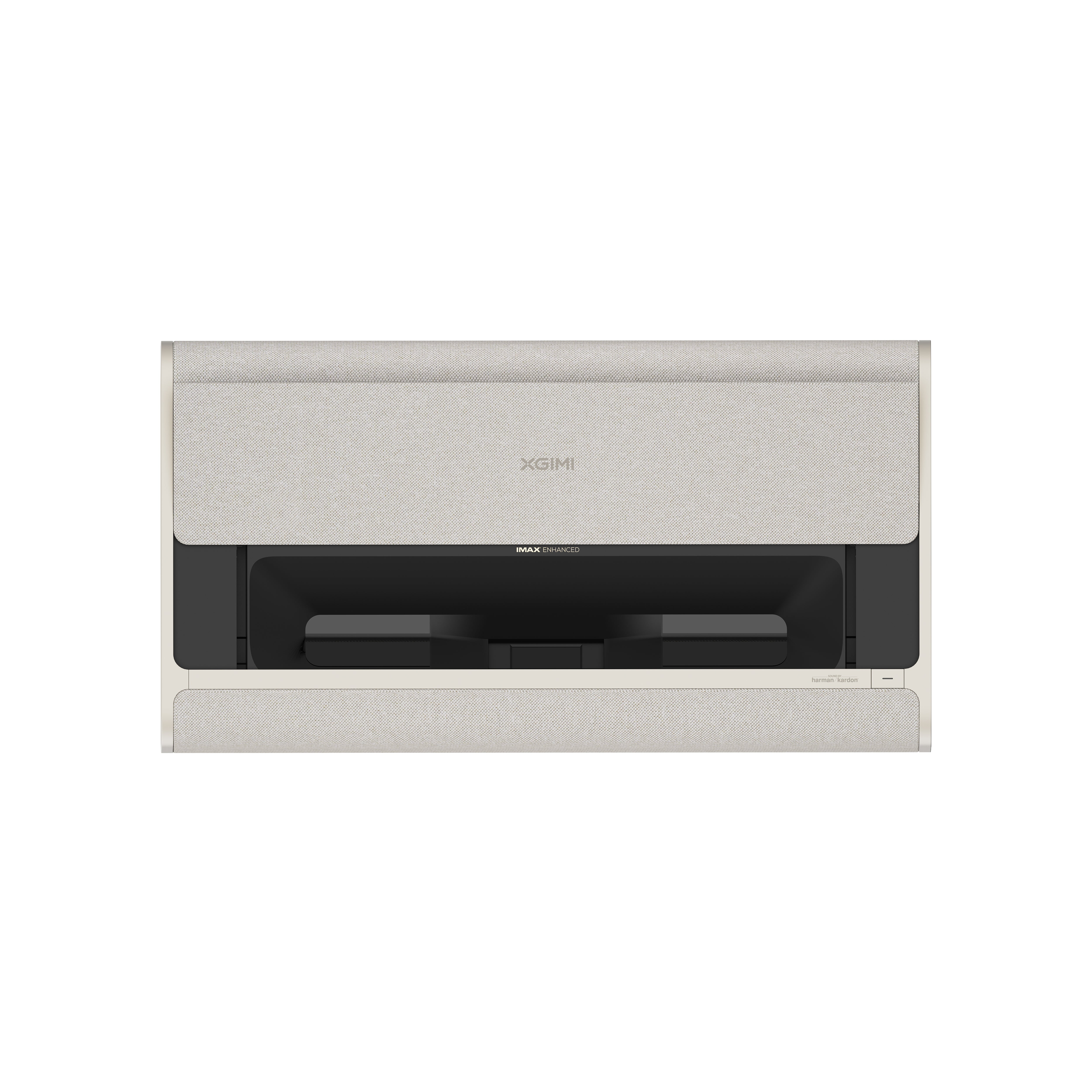 XGIMI Aura 2 4K ultra short throw laser projector, lifestyle shot