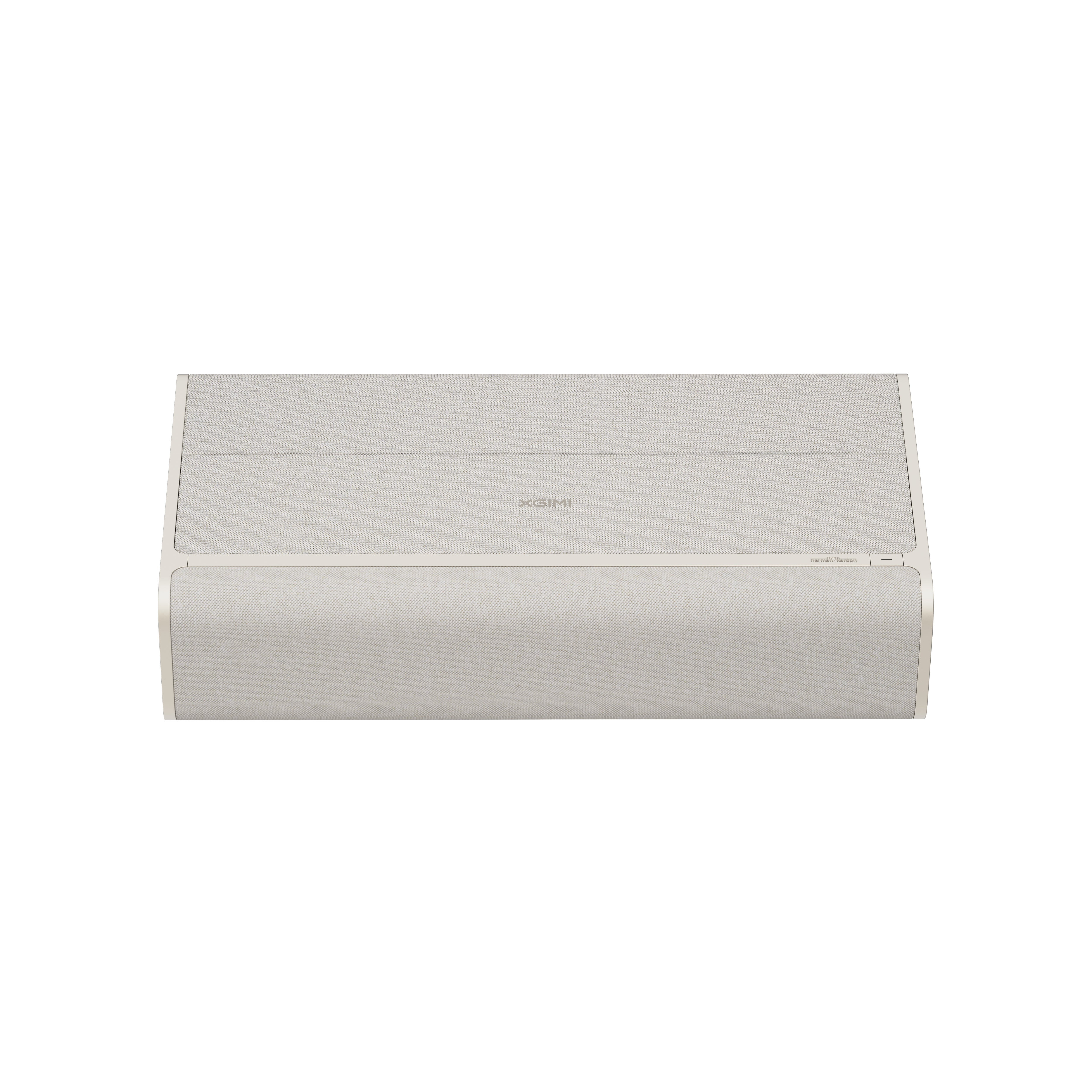 XGIMI Aura 2 4K ultra short throw laser projector, in living room