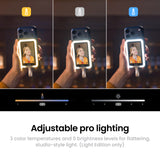 Insta360 Selfie Screen  Snap  With Magnetic Ring Plus Light