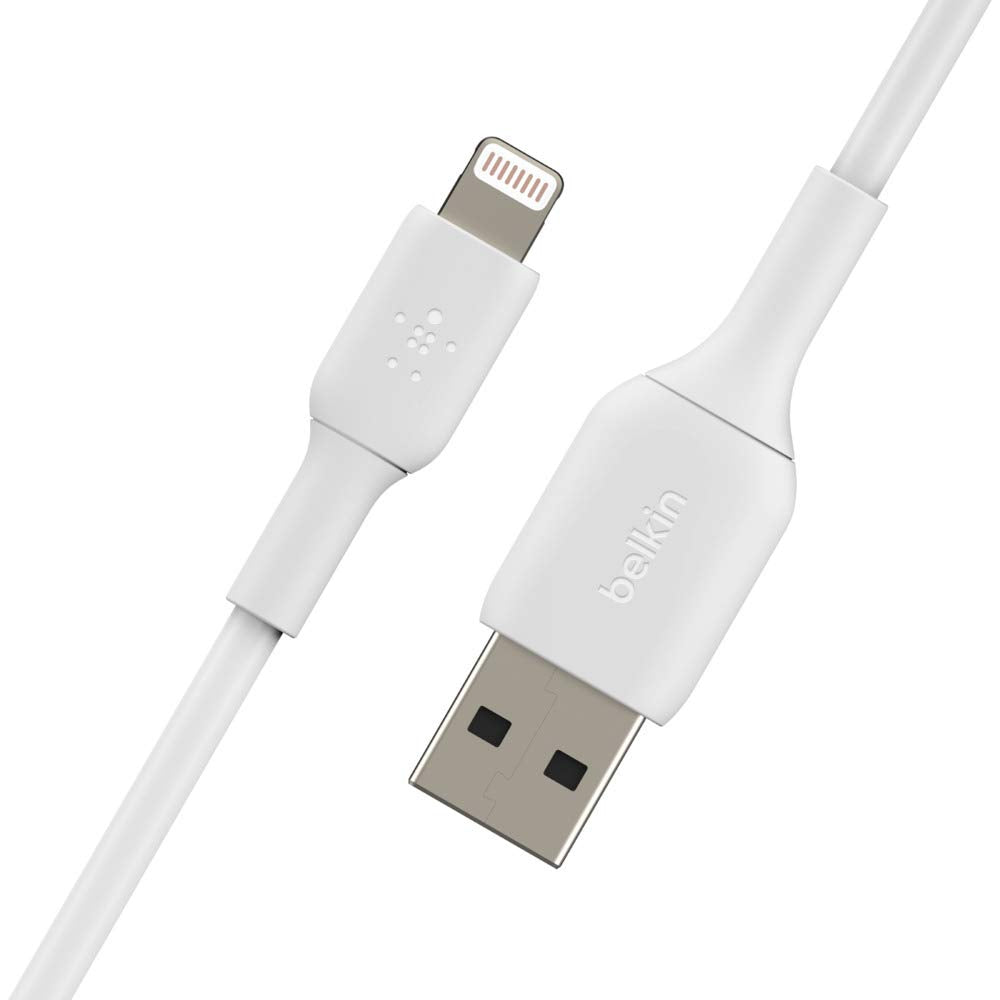 Belkin - Boost Charge USB-A to Lightning PVC Cable 1Meter - White