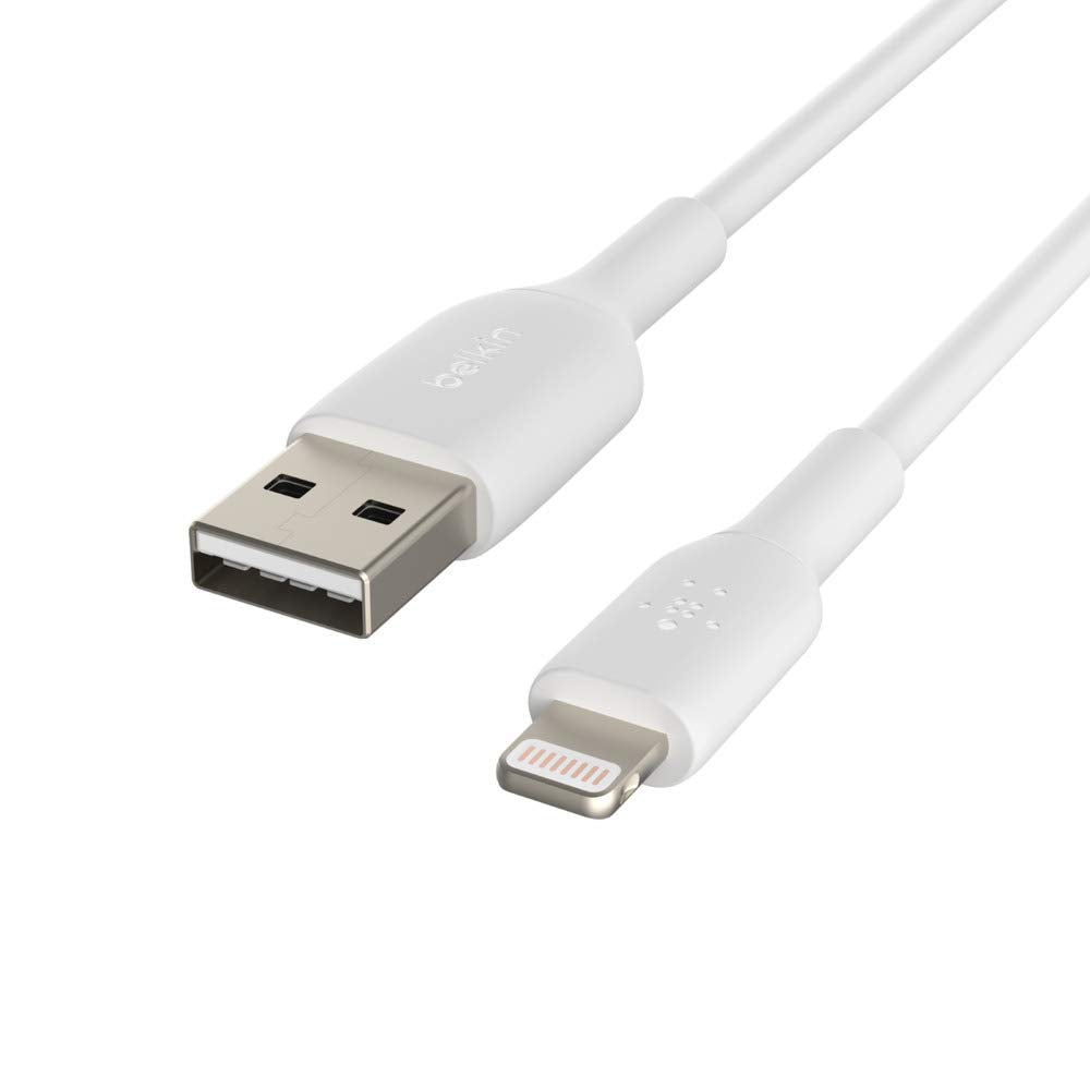 Belkin - Boost Charge USB-A to Lightning PVC Cable 1Meter - White