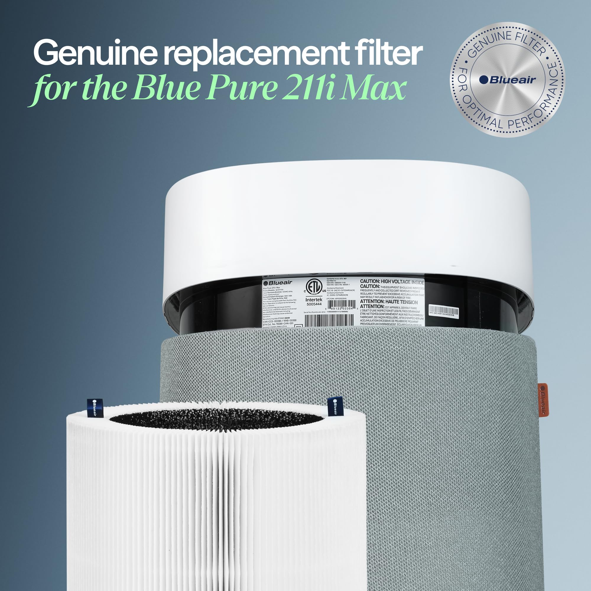 BLUEAIR Filter Particle + Carbon Replacement 211i Max
