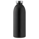 24BOTTLES Clima Double Walled Stainless Steel Water Bottle - 850ml - Stone Tuxedo Black