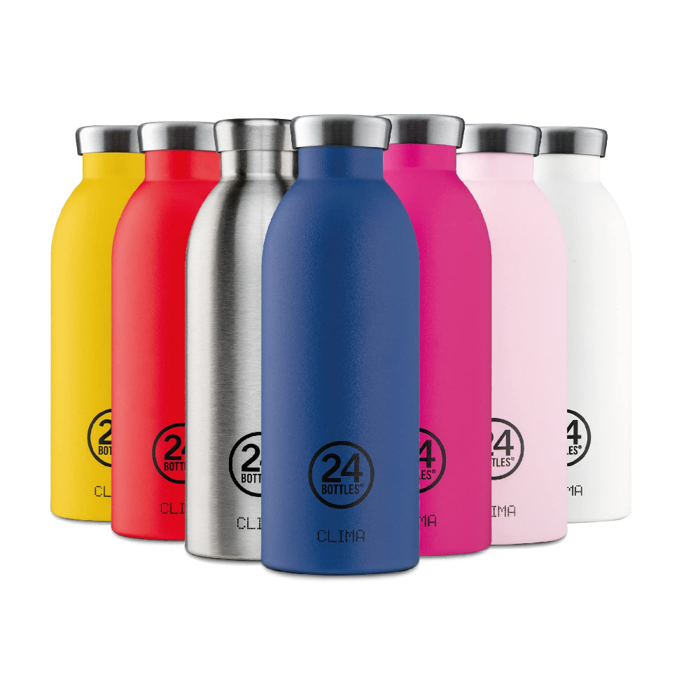 24BOTTLES Clima Double Walled Stainless Steel Water Bottle - 500ml - Love Song