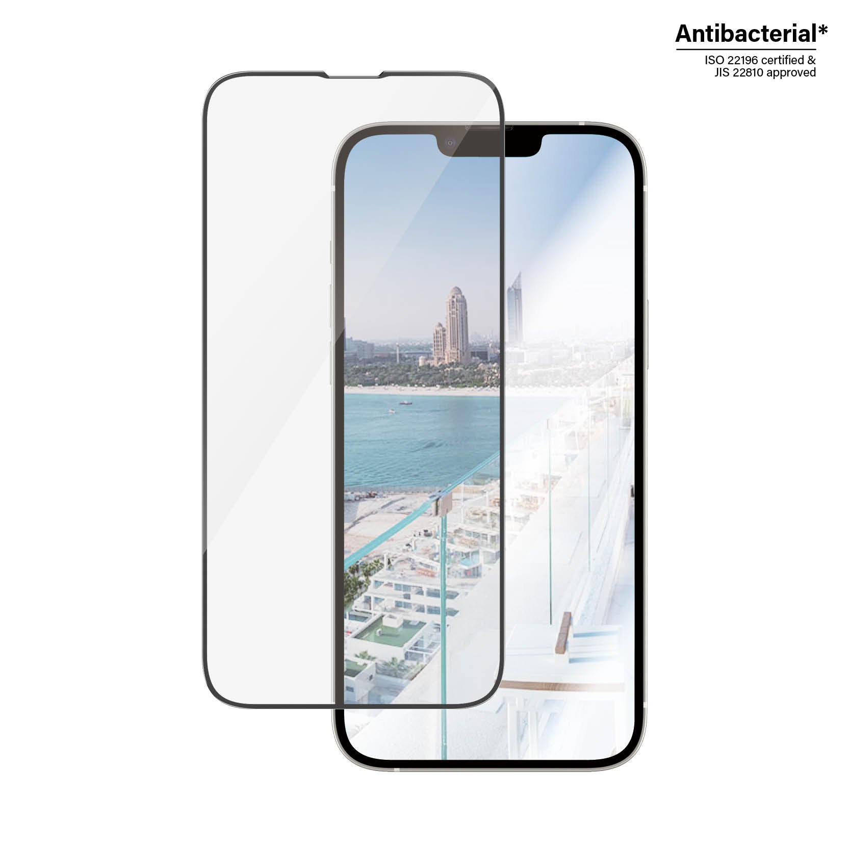[OPEN BOX] PANZERGLASS iPhone 14 Plus - UWF Anti-Reflective Screen Protector with Applicator - Clear