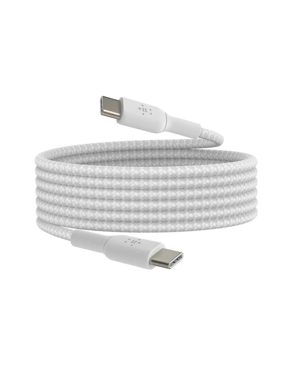 Belkin - Boost Charge Usb-C To Usb-C Braided Cable 2Meter - White