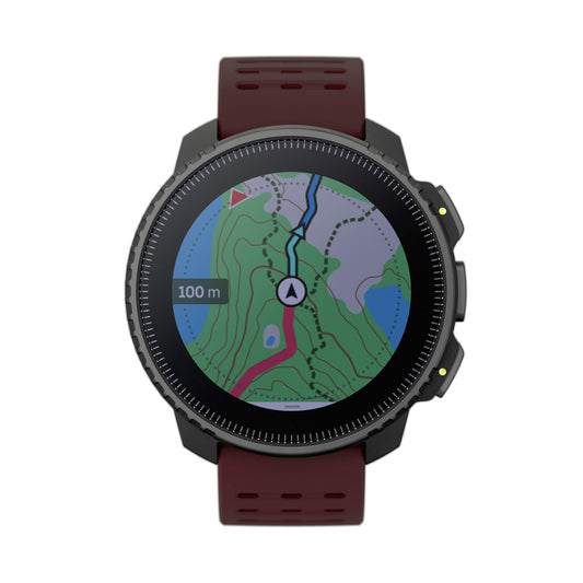 ساعة SUUNTO عمودية سوداء روبي