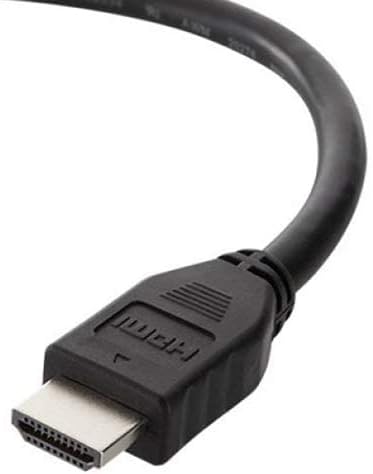 BELKIN Full HD HDMI Cable (2m)| High Definition 4K & 1080p Support, Standard Length, Ideal for Streaming, Gaming, Presentation, Home/Office Use, Audio Return Channel - Black