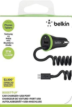 Belkin Ultra-Fast 3.4 Amp USB Car Charger With USB - view 4