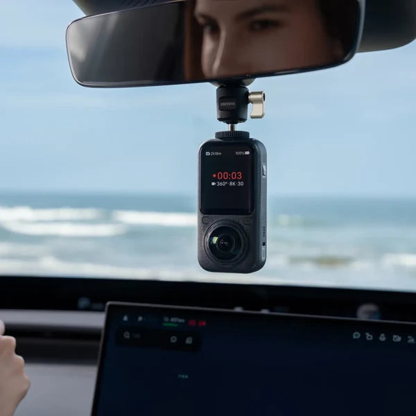 Insta360 X6 In-Car Mount Adapter - 1/4Inch - Black