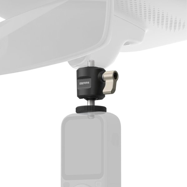 Insta360 X6 In-Car Mount Adapter - 1/4Inch - Black