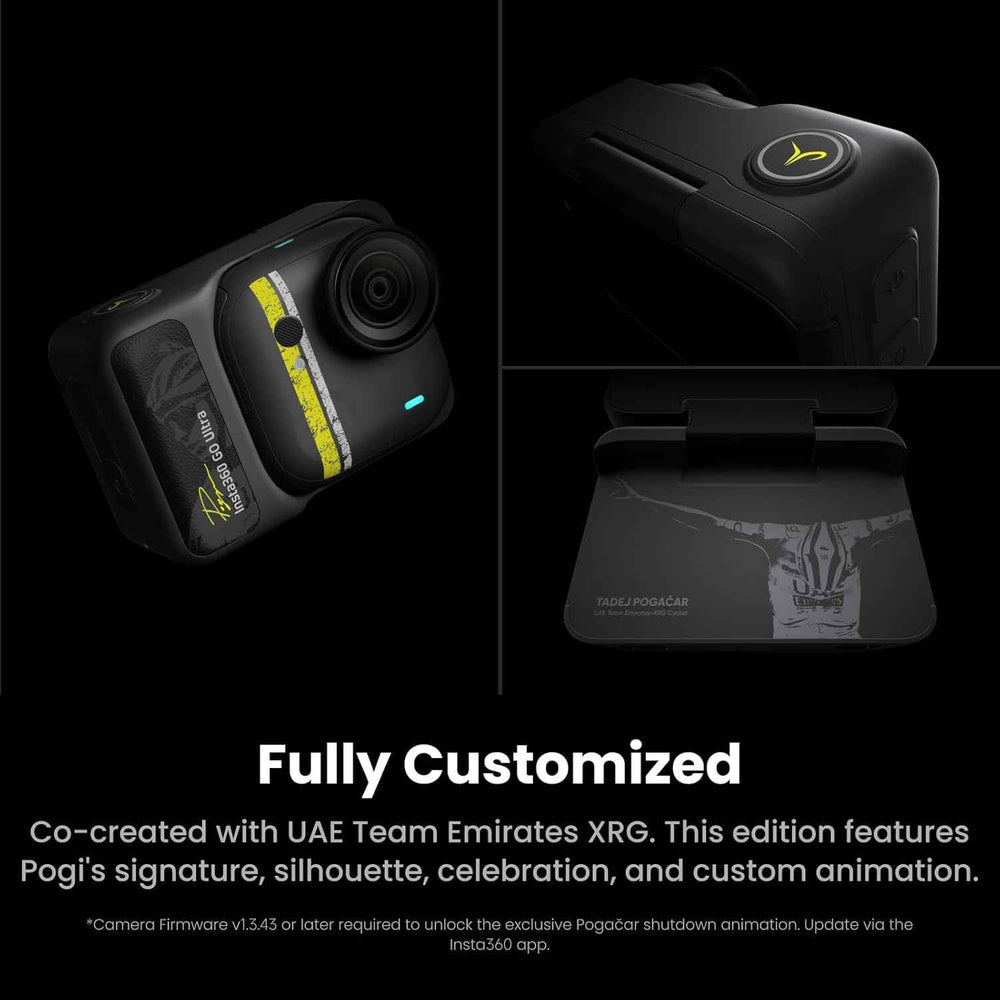 Insta360 GO Ultra Tadej Pogacar Edition Cycling Bundle
