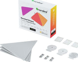 [OPEN BOX] NANOLEAF Shapes Triangles Expansion Pack - Smart WiFi LED Panel System w/ Music Visualizer - 3 Pack - White - controller not included