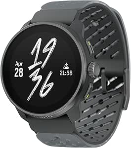 Suunto Race S Titanium Sports Watch| 45mm AMOLED Display, Offline Maps, Dual-Band GPS, HRV Tracking, 30H Training Battery, Titanium Graphite