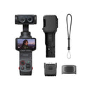 INSTA360 Luna Ultra Standard Bundle| 8K Pocket Size Gimbal Camera w/ Dual Leica Lens System with Standard Accessories, Black