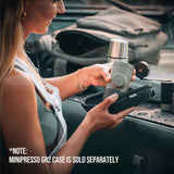 Wacaco MINIPRESSO GR2 - Portable Espresso Machine for Ground Coffee, Eco-Friendly, Made Using Biomass, 18 Bar Powerful Extraction, Ultra Light Weight, Integrated Water Tank System