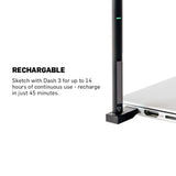 Adonit - Dash 3 Fine Point Precision Stylus Silver