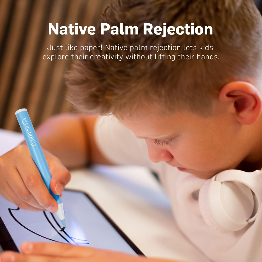 قلم ADONIT KIDS لأجهزة Apple iPad موديلات iOS 12.2 والإصدارات الأحدث - وردي