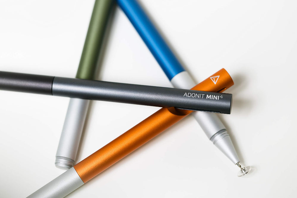 Adonit - Mini 4 Fine Point Precision Stylus Royal Blue