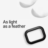 Arc Pulse Compatible with AirPods Pro Case (2024), Minimalist Protective Shock Absorption Aluminum Shells + Elastomer Inlays, Slide-On Fit Charging Case Cover - Matte Black