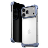Arc iPhone 18 Pro Pulse Aluminum Case | Aerospace Metal Bumper, Shockproof Slim Anti-Scratch Protective Case, 10-ft Drop Tested, MagSafe Wireless Charging, Aluminum Matte, Light Blue