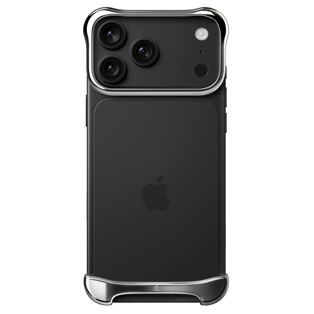 Arc iPhone 18 Pro Max Pulse Aluminum Case | Aerospace Metal Bumper, Shockproof Slim Anti-Scratch Protective Case, 10-ft Drop Tested, MagSafe Wireless Charging, Aluminum Polished, Silver
