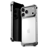 Arc iPhone 18 Pro Pulse Aluminum Case | Aerospace Metal Bumper, Shockproof Slim Anti-Scratch Protective Case, 10-ft Drop Tested, MagSafe Wireless Charging, Aluminum Polished, Silver