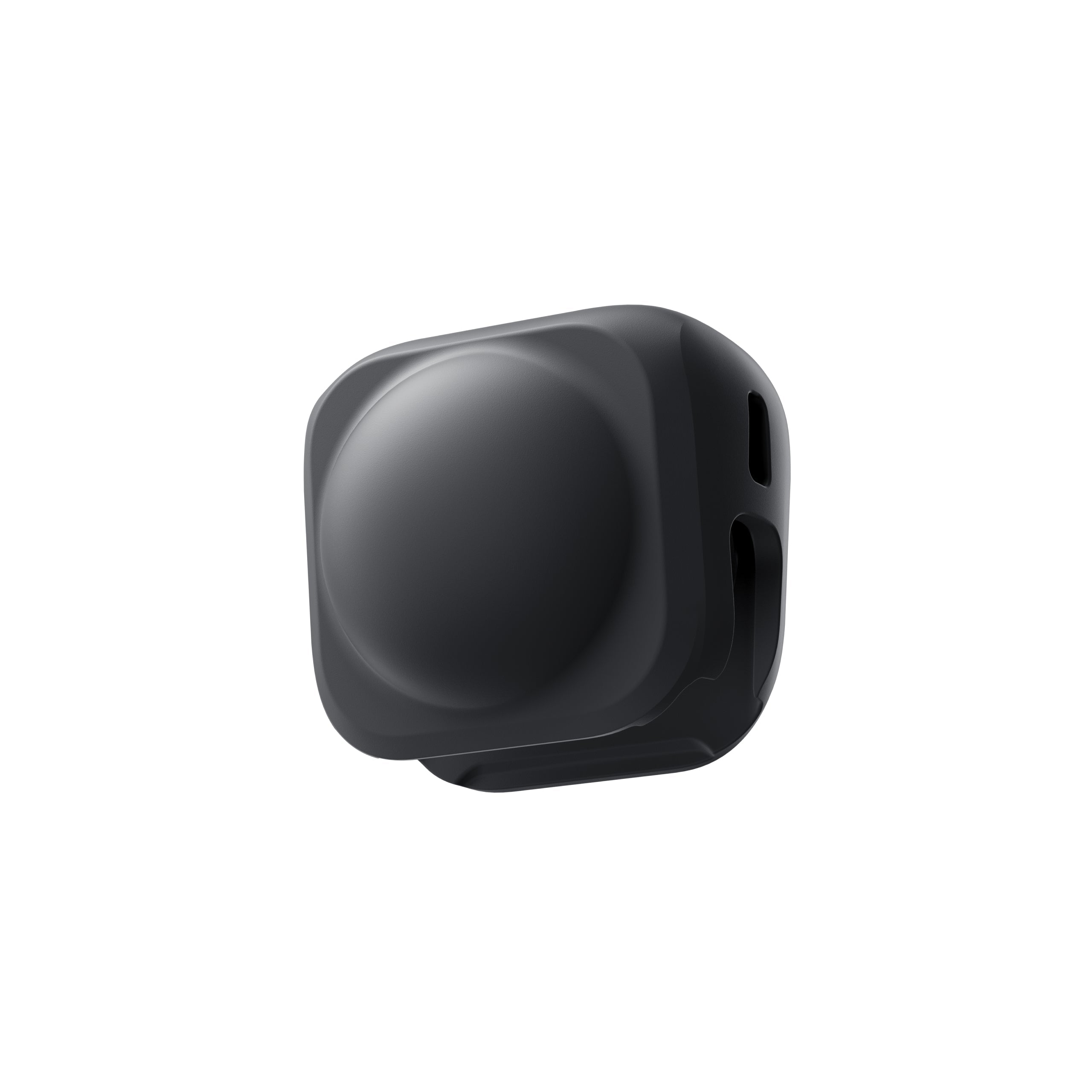 Insta360 X4 Lens Cap attached to camera lenses