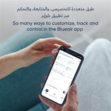 جهاز تنقية الهواء BLUEAIR ComfortPure الأقوى 3 في 1: تبريد، تدفئة، تنقية - منظف HEPASilent للمنزل، الحيوانات الأليفة، الحساسية، الغبار، الدخان، الروائح - يغطي 840 قدم مربع في 60 دقيقة - راحة طوال العام