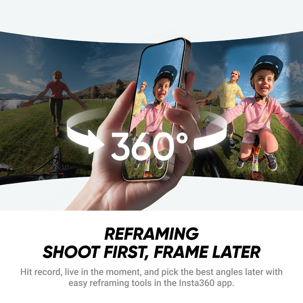 Insta360 X4 Air Starter Bundle| Lightest 8K 360 Action Camera for Epic Adventures| for Travel, Sports, Family Moments, Vlogging| Smooth, Stable, Easy-to-Edit Videos Anytime, Anywhere - White