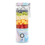 خلاط BLENDJET V2 المحمول - أقوى خلاط صغير الحجم في العالم بسعة 16 أونصة وخالٍ من مادة BPA - بنقشة جيود