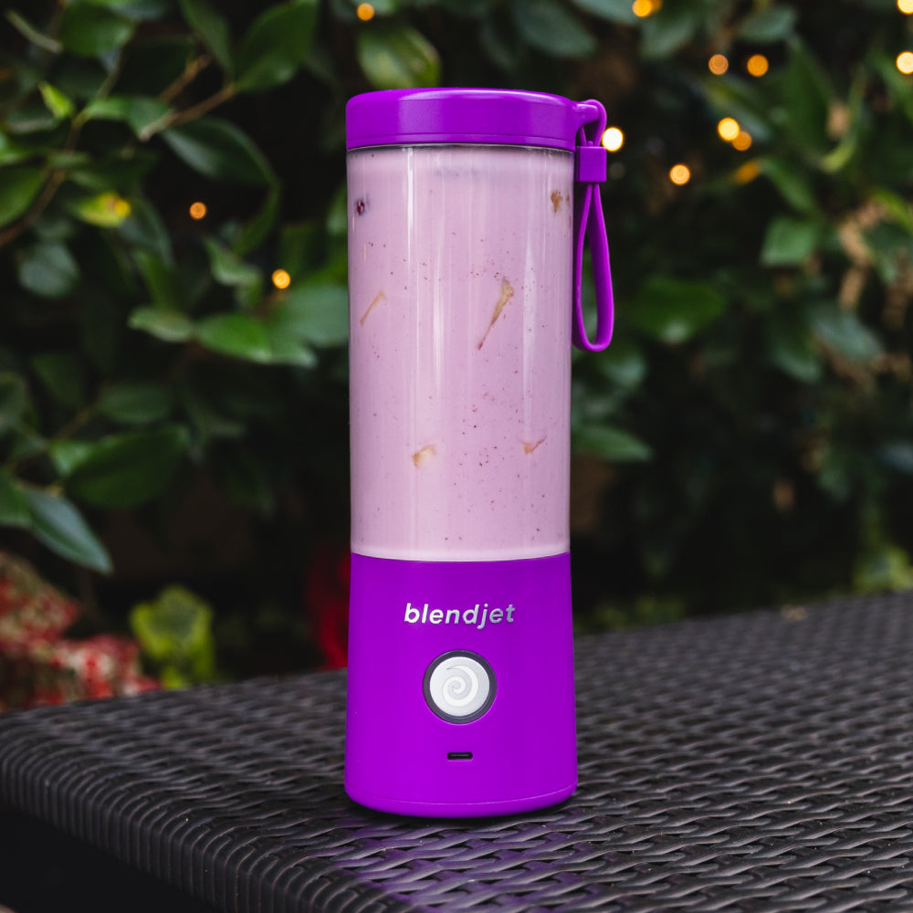 BLENDJET V2 Portable Blender - World&#39;s Most Powerful Compact 16Oz BPA Free Blender - Purple