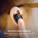 Belkin - SOUNDFORM True Wireless Earbuds - Black
