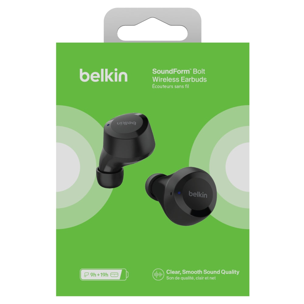 BELKIN Soundform Bolt True Wireless Earbuds - Black